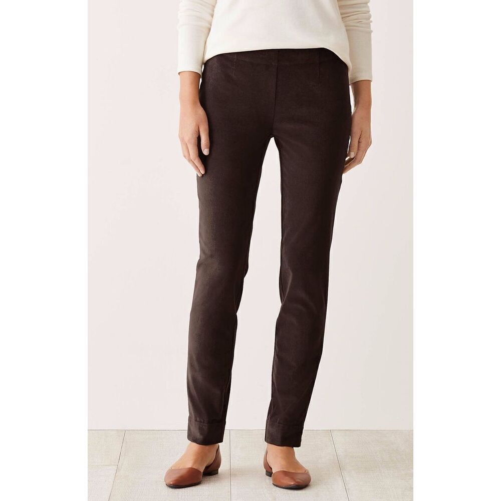 ✨J.Jill Corduroy Sz 12 Pants Walnut Brown Side Zipper✨